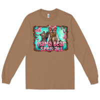 Toasted Coconut mama bear sees all Long Sleeve Tee - Artiststas