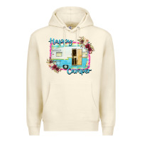 Sandshell Happy Camper With Flowers Premium Hoodie - Bettercallsaul