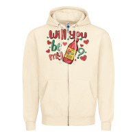 Sandshell will you be my Zipper Hoodie - MaliasSmallBusiness