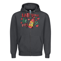 Smoke will you be my Zipper Hoodie - MaliasSmallBusiness
