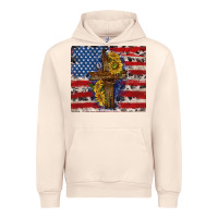 Sandshell jesus christ with american flag Urban Hoodie - TumblerDesignByShophia