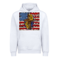 White jesus christ with american flag Urban Hoodie - TumblerDesignByShophia