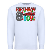 White birthday boy Premium Sweatshirt - BundleAndBundleShop