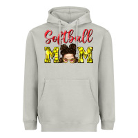 Moon Dust Softball Mom Heavyweight Hoodie - BundleAndBundleShop