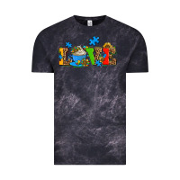 Cloud Black autism coffee cup with sunflower Vintage Tee - AdoDesignShop