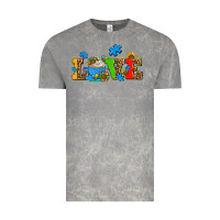 Cloud Rock autism coffee cup with sunflower Vintage Tee - AdoDesignShop