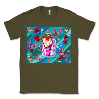 Army Green sugar with love Classic Tee - AdoDesignShop