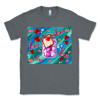 Charcoal Heather sugar with love Classic Tee - AdoDesignShop