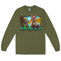 Mama Bear Sees All With Sunflowers Long Sleeve Tee | Teevron