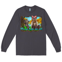 Smoke mama bear sees all with sunflowers Long Sleeve Tee - Artiststas