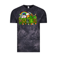Cloud Black st patricks nurse Vintage Tee - AdoDesignShop