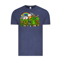 Vintage Denim st patricks nurse Vintage Tee - AdoDesignShop