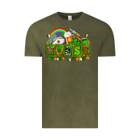 Vintage Olive st patricks nurse Vintage Tee - AdoDesignShop