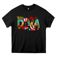 Black diva Heavy Core Tee - RanaPortraitStore
