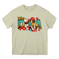 Mossy diva Heavy Core Tee - RanaPortraitStore