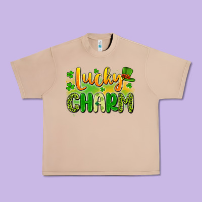 Lucky Charm Urban Heavy Tee Designed By Artiststas