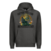 Charcoal Heather Keep Your Soul Clean And Your Boots Dırty Cowgirl Boots Premium Hoodie - Bettercallsaul