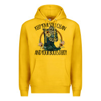 Lemon Keep Your Soul Clean And Your Boots Dırty Cowgirl Boots Premium Hoodie - Bettercallsaul