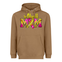 Toasted Coconut Softball Mom Breast Cancer Heavyweight Hoodie - BundleAndBundleShop