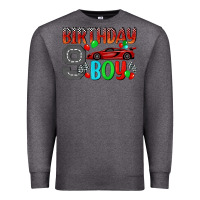 Charcoal Heather birthday boy Premium Sweatshirt - BundleAndBundleShop