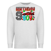 Oatmeal Heather birthday boy Premium Sweatshirt - BundleAndBundleShop