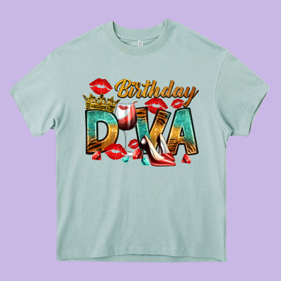 Heavy Core Tee birthday diva