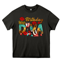 Asphalt birthday diva Heavy Core Tee - RanaPortraitStore