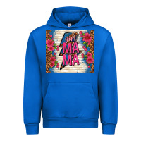 Cobalt girl mama thunder with flowers Urban Hoodie - TumblerDesignByShophia