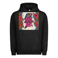 Pigment Black girl mama thunder with flowers Urban Hoodie - TumblerDesignByShophia