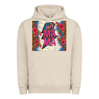 Pigment French Oak girl mama thunder with flowers Urban Hoodie - TumblerDesignByShophia