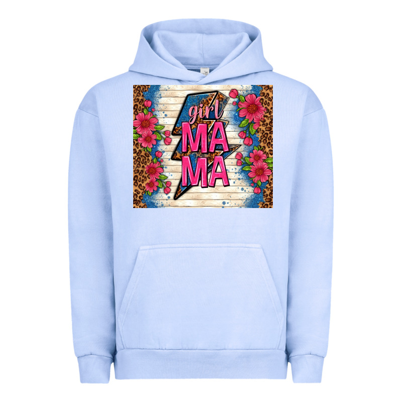 Girl Mama Thunder With Flowers Urban Hoodie by TumblerDesignByShophia | Teevron