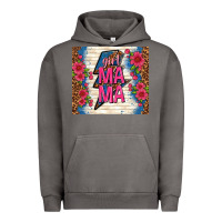 Pigment Tornado girl mama thunder with flowers Urban Hoodie - TumblerDesignByShophia