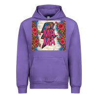 Tulip girl mama thunder with flowers Urban Hoodie - TumblerDesignByShophia