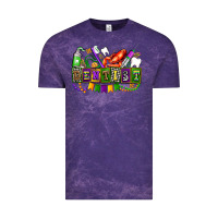 Cloud Purple mardi gras dentist Vintage Tee - AdoDesignShop