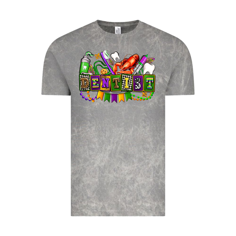 Mardi Gras Dentist Vintage Tee by AdoDesignShop | Teevron
