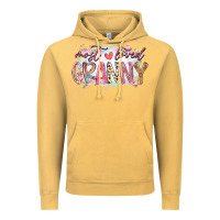 Vintage Mustard most loved granny Vintage Hoodie - RacoonDesign