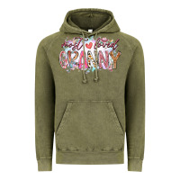 Vintage Olive most loved granny Vintage Hoodie - RacoonDesign