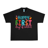 Black happy first day of school Urban Heavy Tee - JahusDesignShop