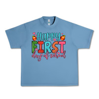 Pebble Blue happy first day of school Urban Heavy Tee - JahusDesignShop