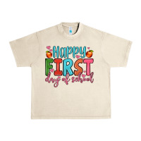Sandshell happy first day of school Urban Heavy Tee - JahusDesignShop