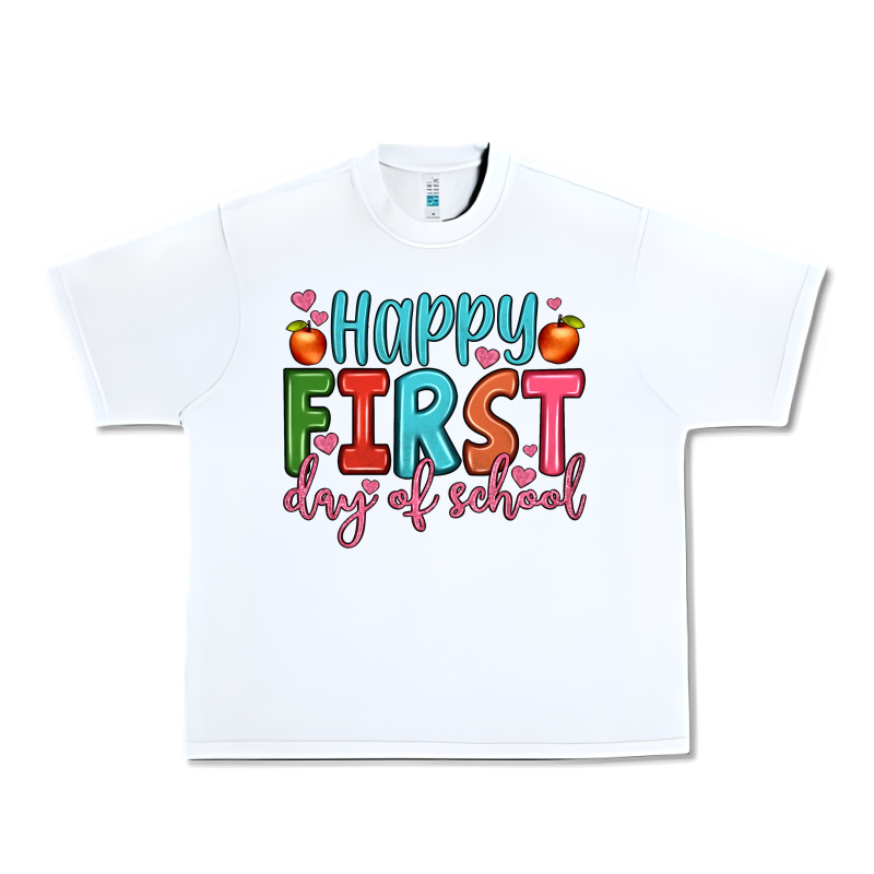 Happy First Day Of School Urban Heavy Tee by JahusDesignShop | Teevron
