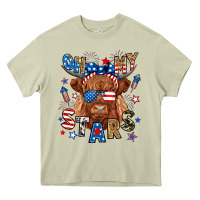 Mossy oh my stars highland cow Heavy Core Tee - RanaPortraitStore
