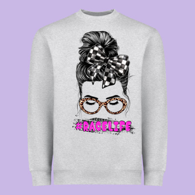 Racelife Heavyweight Sweatshirt Designed By Jahusdesignshop