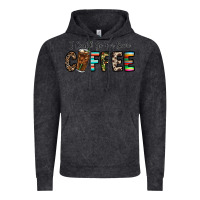 Vintage Black i could go for some coffee Vintage Hoodie - CowhideDigitalArt