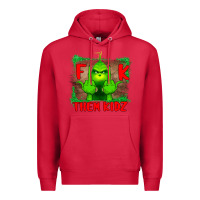 Cardinal Fuck Them Kids Grinch Premium Hoodie - Bettercallsaul