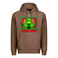 Chestnut Fuck Them Kids Grinch Premium Hoodie - Bettercallsaul