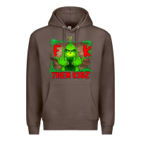 Coffee Fuck Them Kids Grinch Premium Hoodie - Bettercallsaul