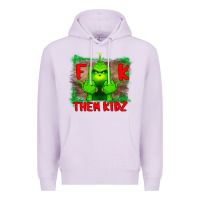 Lilac Fuck Them Kids Grinch Premium Hoodie - Bettercallsaul