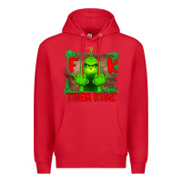 Red Fuck Them Kids Grinch Premium Hoodie - Bettercallsaul