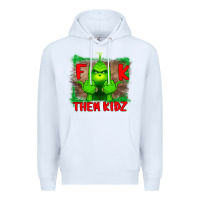 White Fuck Them Kids Grinch Premium Hoodie - Bettercallsaul